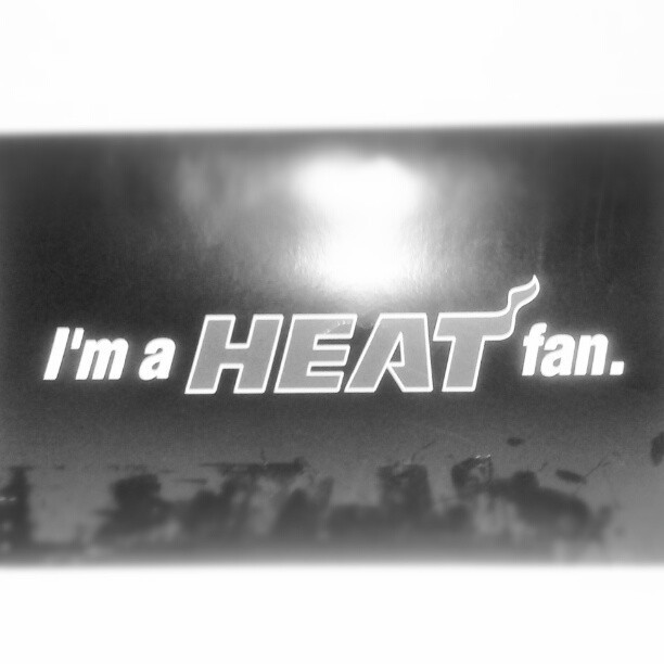 phoneography:  #LetsGoHeat #HeatNation #Androidography