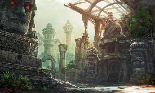 awesomedigitalart:  art by Taega  