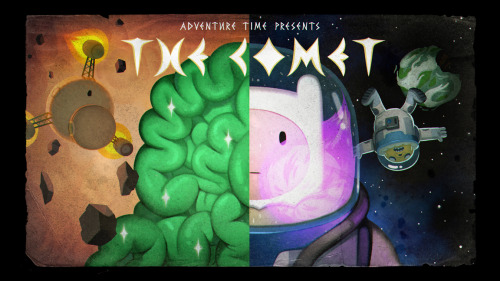 The Comet - title carddesigned by Jesse Moynihanpainted by Joy Ang