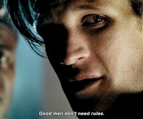 The Anger Of A Good Man Is Not A Problem. Good Men Have Too Many Rules.
