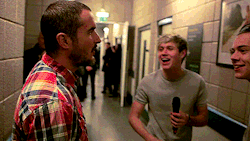 chonce:   Niall and Harry pre-Brit Awards