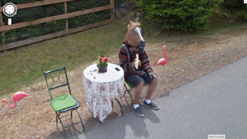 Horse Boy Rides Again…Google Street View captures horse boy yet another time.  thnks streetworldview