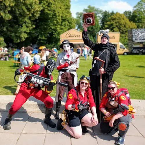 Some Cosplay Photos From Nrcon 2024 And 2022 I Believe () It's Always Fun Goofing Around With The Very