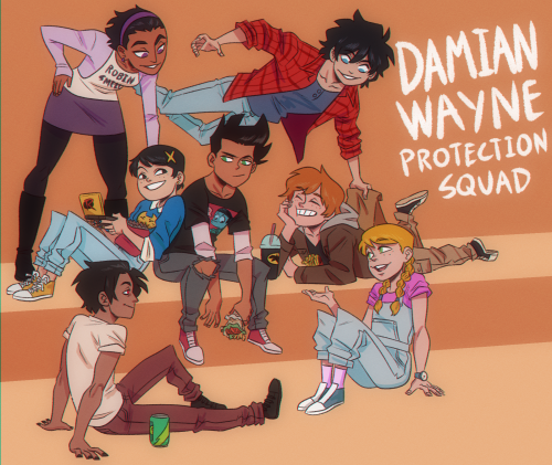 The Damian Wayne Protection Squad