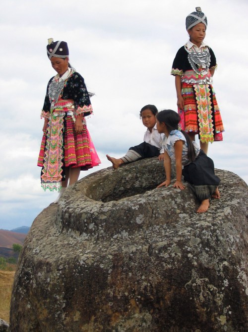 The Plain of Jars -Laos The Plain of Jars is a collection of hundreds of iron age megaliths in the m