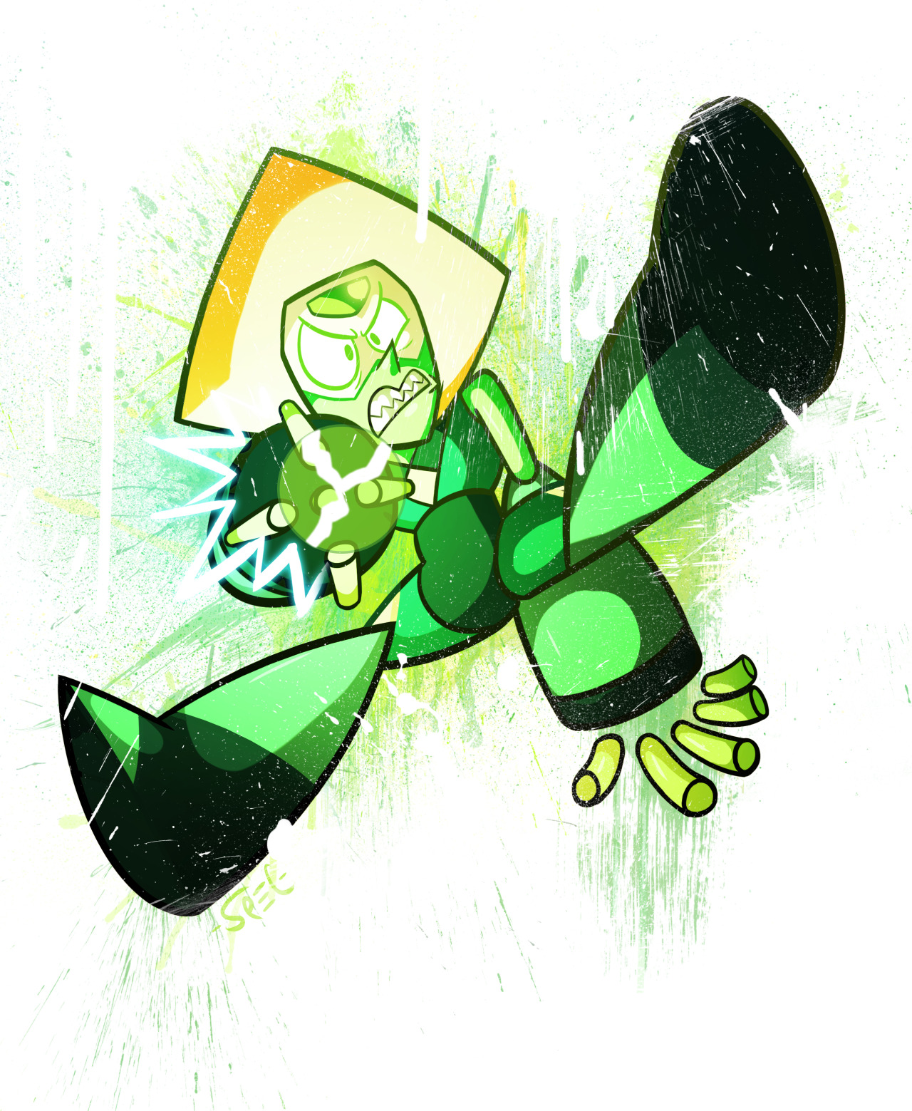 spectrumelf:  Angry pie dork! C:She’s by far the easiest gem to get the hang of