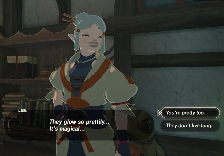 silver-tongues-blog: weirdmageddon:  more of botw link’s personality because i didnt feel my last post on it was the cream of the crop. hes so funny  i love that there was no non pun option for the seal question 