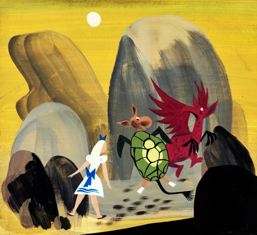 Alice In Wonderland - Concept Art By Mary Blair (1951)