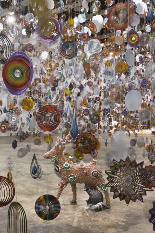 hifructosemag: Nick Cave’s “Until" at MASS MoCA involves more than 10 miles of crystals, 25 cha