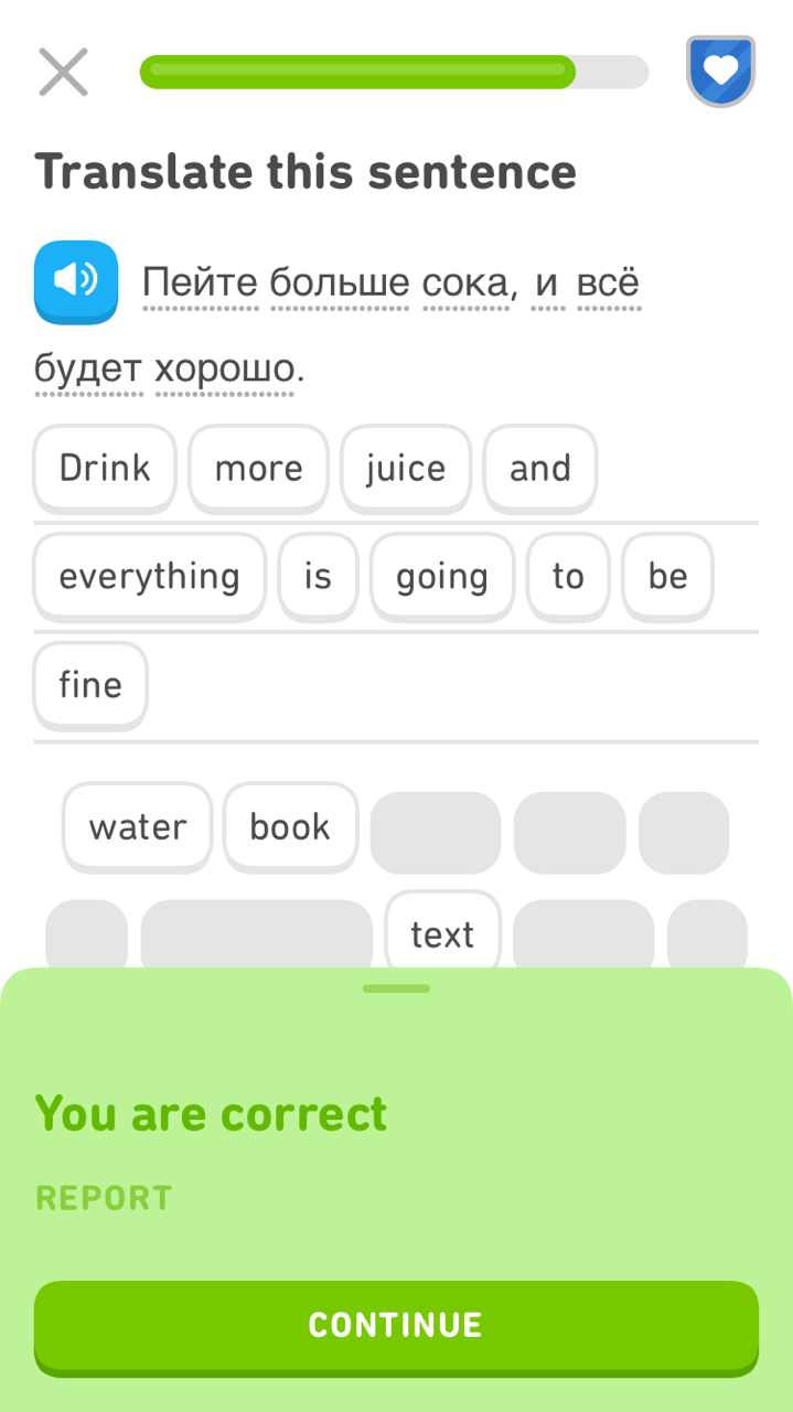 Weird Duolingo Phrases — [image transcription: Russian phrases say “a...