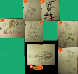 Got some originals up for grabs ;)Large image to see these in a little better detail -&gt; Clicky here* Prices are marked in black.The Applejack picture however has a best offer clause - I figured instead of just taking offers for it i&rsquo;d put it
