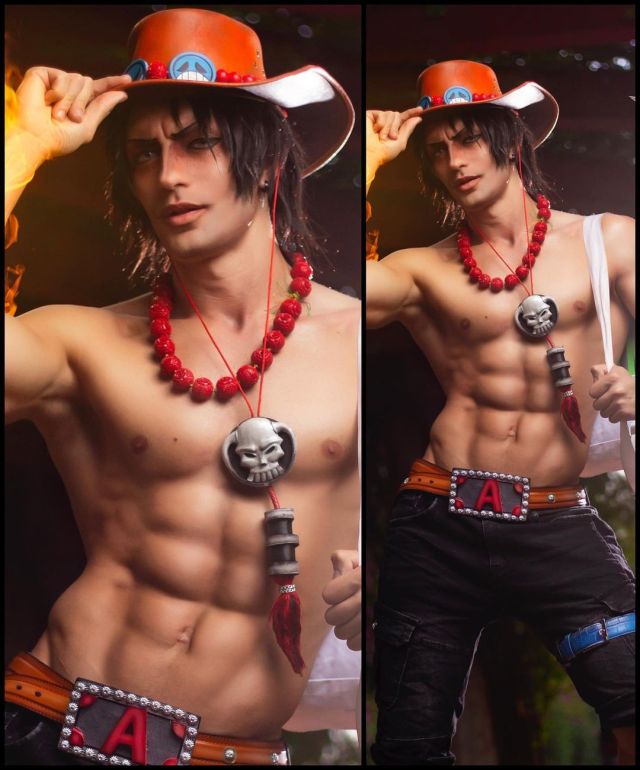 Leon Chiro - Ace ( One Piece ) by LeonChiroCosplayArt on DeviantArt