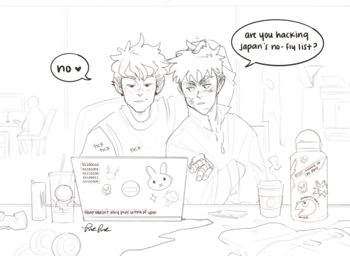 More Scammers To Lovers Au Sketches Since Its Become My Whole Personality Apparently