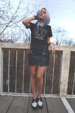 youmustbeloco:  Edgy fashion inspiration 