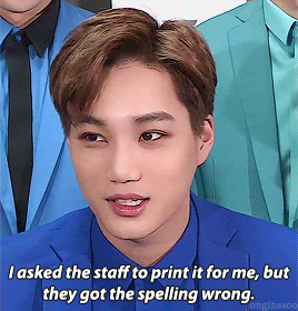 jonginssoo:  Q: Have there been any incidents on stage? 