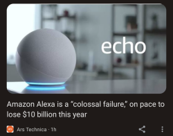 ralfmaximus:lowes-core-waifu:vajracchedika:🥹reblog to kill it fasterThe report says that by year four of the Alexa experiment, “Alexa was getting a billion interactions a week, but most of those conversations were trivial commands to play music