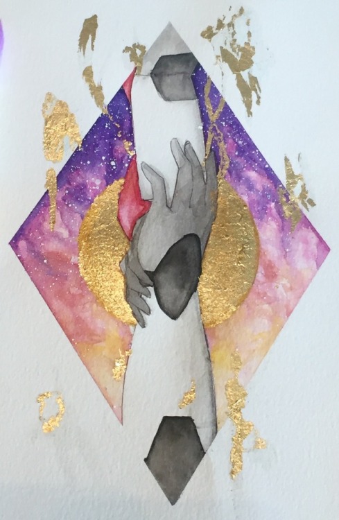 mose-doodles:season 6 + attempt gold leaf = shiny sheef ✨