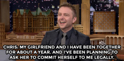 fallontonight:  Chris Hardwick lists some of the many reasons he’s marrying Lydia Hearst…