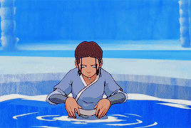 animationsource: You can’t knock me down                    Katara