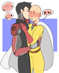 Pastelsailorr:  Day2: Villian!Augo Tta Fucking Lov E Villian Genos And Hero Saitama