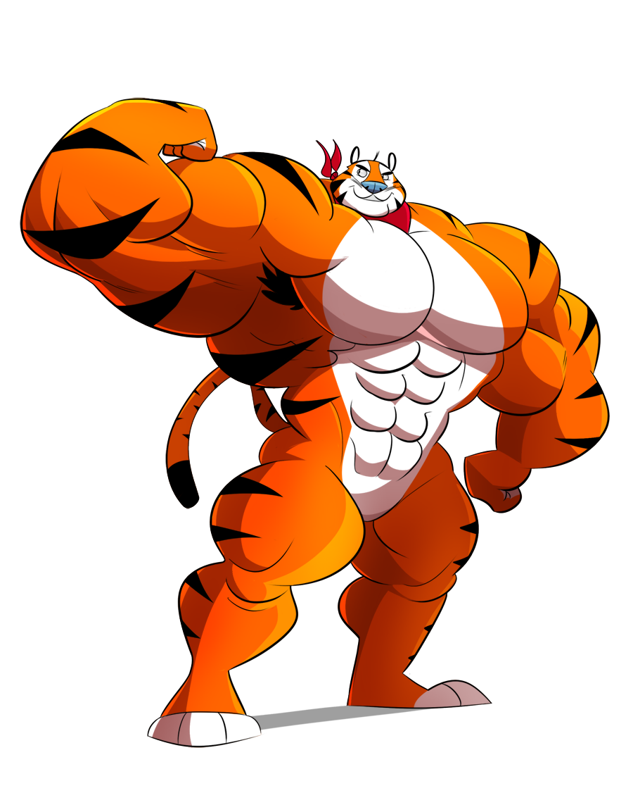 talegas:  Joining the whole “Draw Tony the Tiger” trend lately at twitter, so