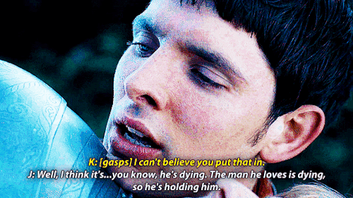 camelotsheart: Can we please discuss how Julian Murphy thinks that the most important moment of the 