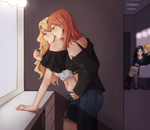 Mirror  What happens in the dressing room, stays in the dressing room  (Byul apparently have a self 
