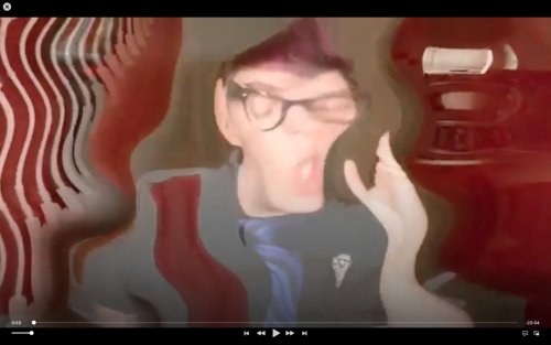 I've Had This Screenshot Saved From A Perfectly Timed Pause For Literal Years Now, I Think It's High