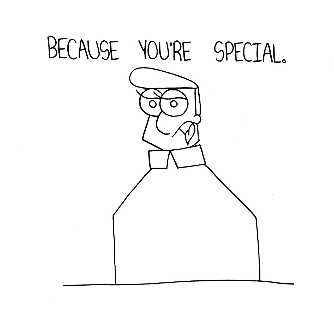 thecrazytowncomics:  You Were Just Lucky.