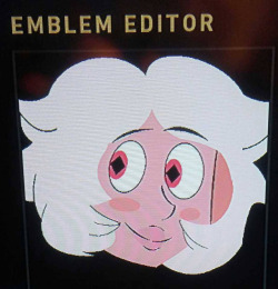 Submission from @cartooncrossdresser:My new pink diamond emblem for Call of Duty (because i accidentally deleted my pearl)