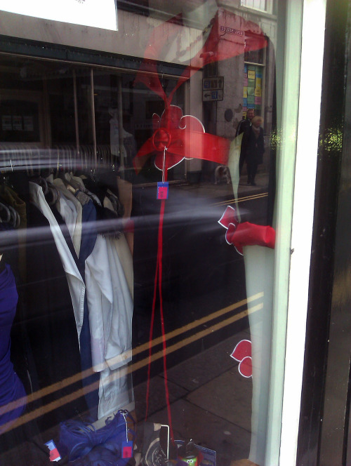 strawberry-squidd: kotoyoseru: There is a goddamn Naruto coat in the window of the charity shop acro