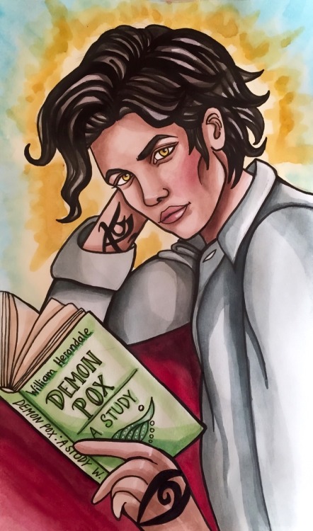 And finally, here’s James Herondale reading a literary masterpiece 