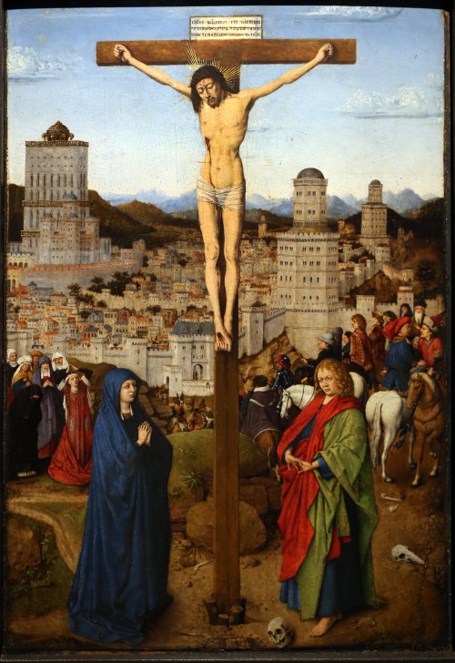 koredzas:Jan van Eyck Workshop - The Crucifixion.