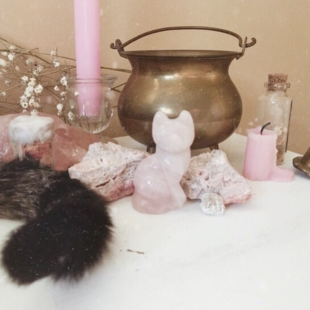 sugarandspells: Doing a bit of rearranging in the altar room today, so have some