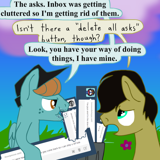 askthebronytrio:  Hail’s busy with that whole fatherhood thing, but we can keep