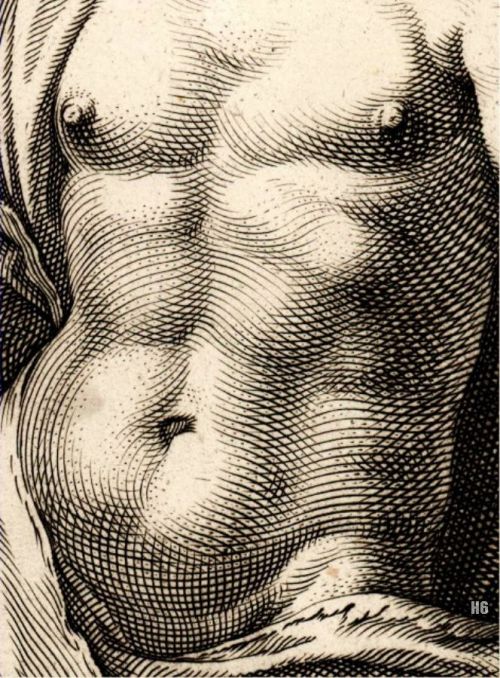 monsieurlabette - Detail  - Mercury. 1592. Hendrick Goltzius....