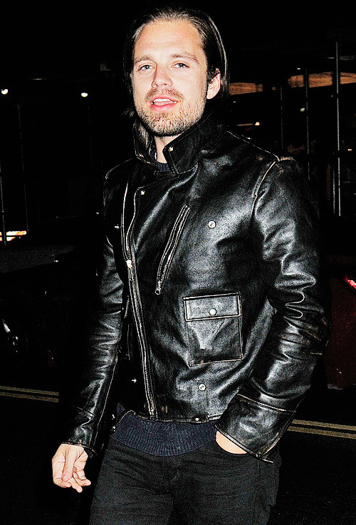 buckypupbarnes: Sebastian Stan departs Rosie O'Donnell’s show at Gotham Comedy Club in NYC.