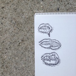 clouted:  scribbling some lips // instagram: