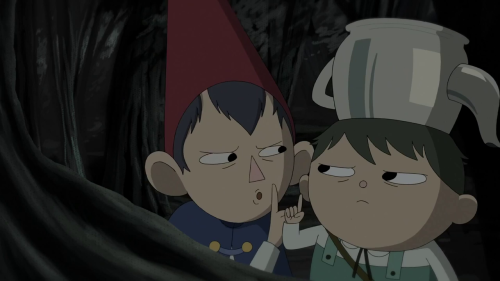 Porn gnome-vomit:  Greg and Wirt shushing each photos