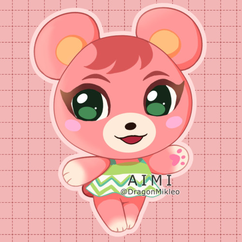 eternal-dream-artist: Animal Crossing Cub villagers 1StitchesCheriFuture fanmerch <3