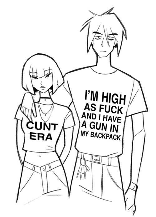 Born To Be A 2000s Nu-metal Couple Forced To Be Background Characters In A Web-anime