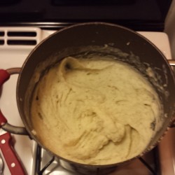 First attempt at mashed potatoes. Success!