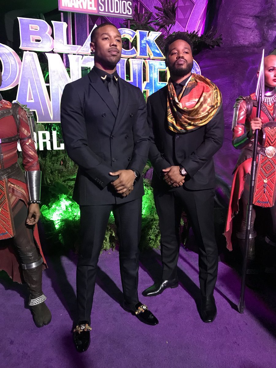 superheroesincolor:  #BlackPanther   red carpet  The ‘Black Panther’ Red Carpet