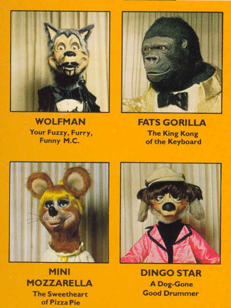 Profiles For The Wolfpack 5 (or At Least Four Of Them, Minus Beach Bear), An Early Version Of Some Of
