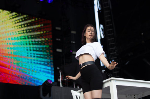 creativity4u:Mitski live at Boston Calling 2019….always incredible……photo by Jen Vesp