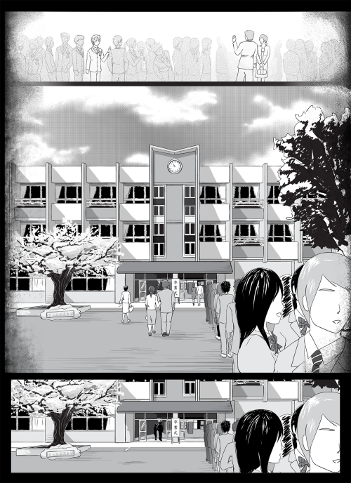 On days like these, Sensei lets him cry. He doesn’t complain about the sheets getting dirty, d