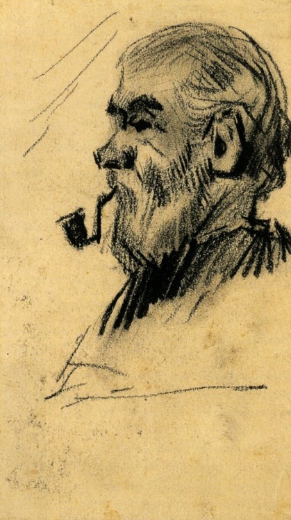 XXX Head of an Old Man, Vincent van Gogh photo