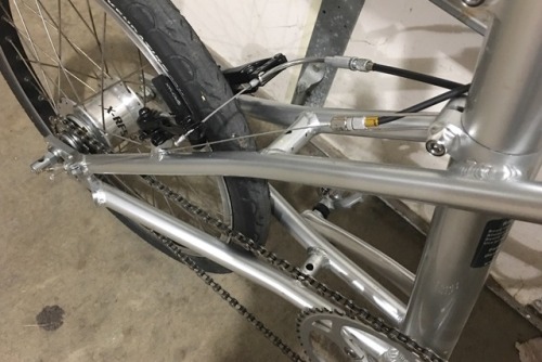 cleotalk:My Xootr Swift folder with SA 5 speed hub