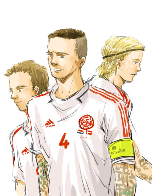 Still some stuffs of Denmark NT lol