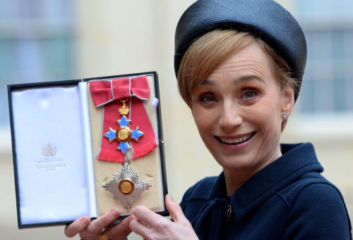 royaltyandpomp: THE DAME Dame Kristin Scott Thomas